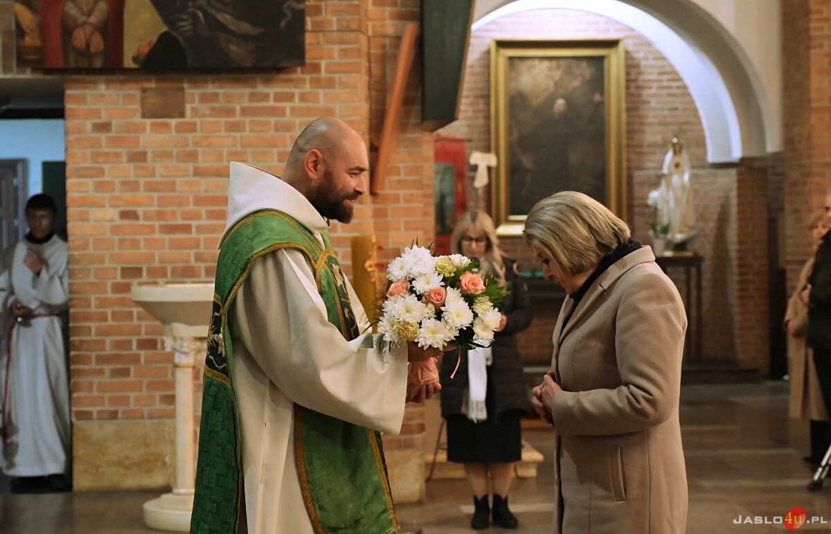 Msza św. z okazji jubileuszu 125 lat posługi franciszkanów w Jaśle