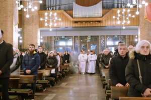 Msza św. z okazji jubileuszu 125 lat posługi franciszkanów w Jaśle