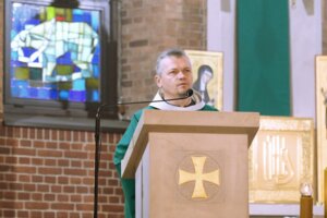 Msza św. z okazji jubileuszu 125 lat posługi franciszkanów w Jaśle