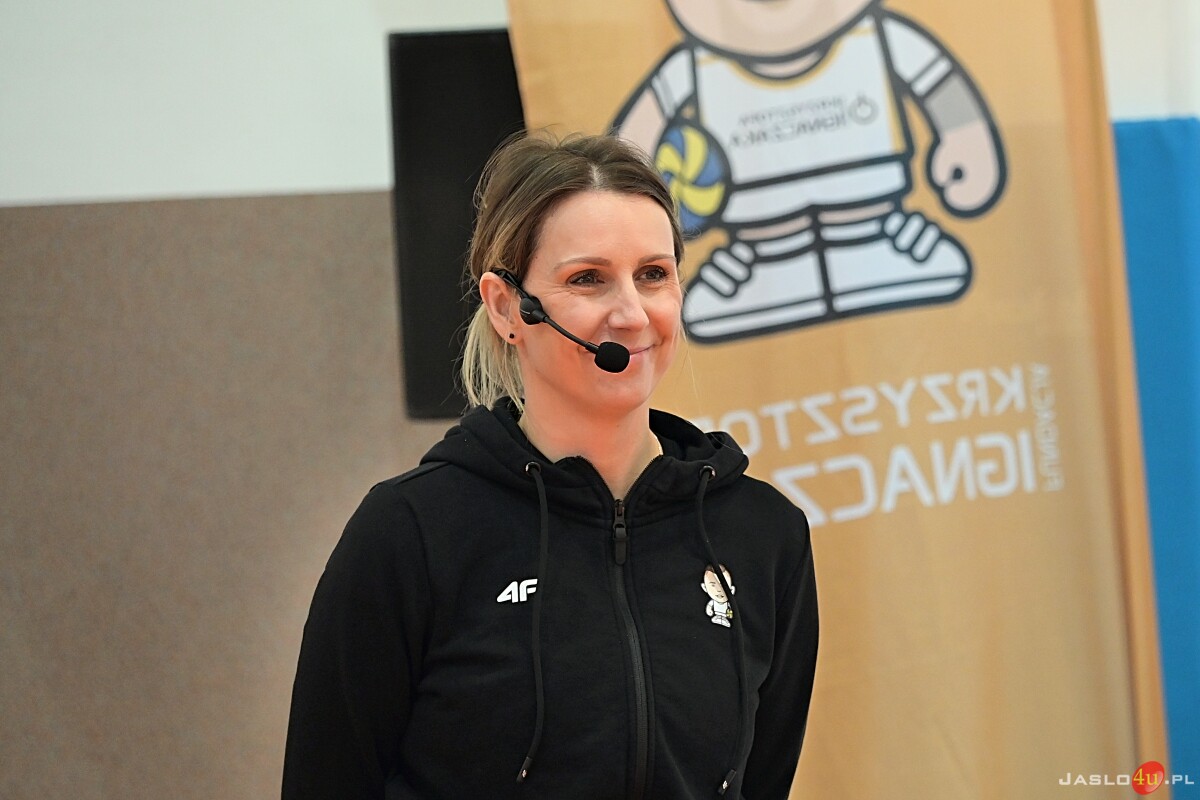Trening siatkarski z Krzysztofem Ignaczakiem i Mileną Sadurek