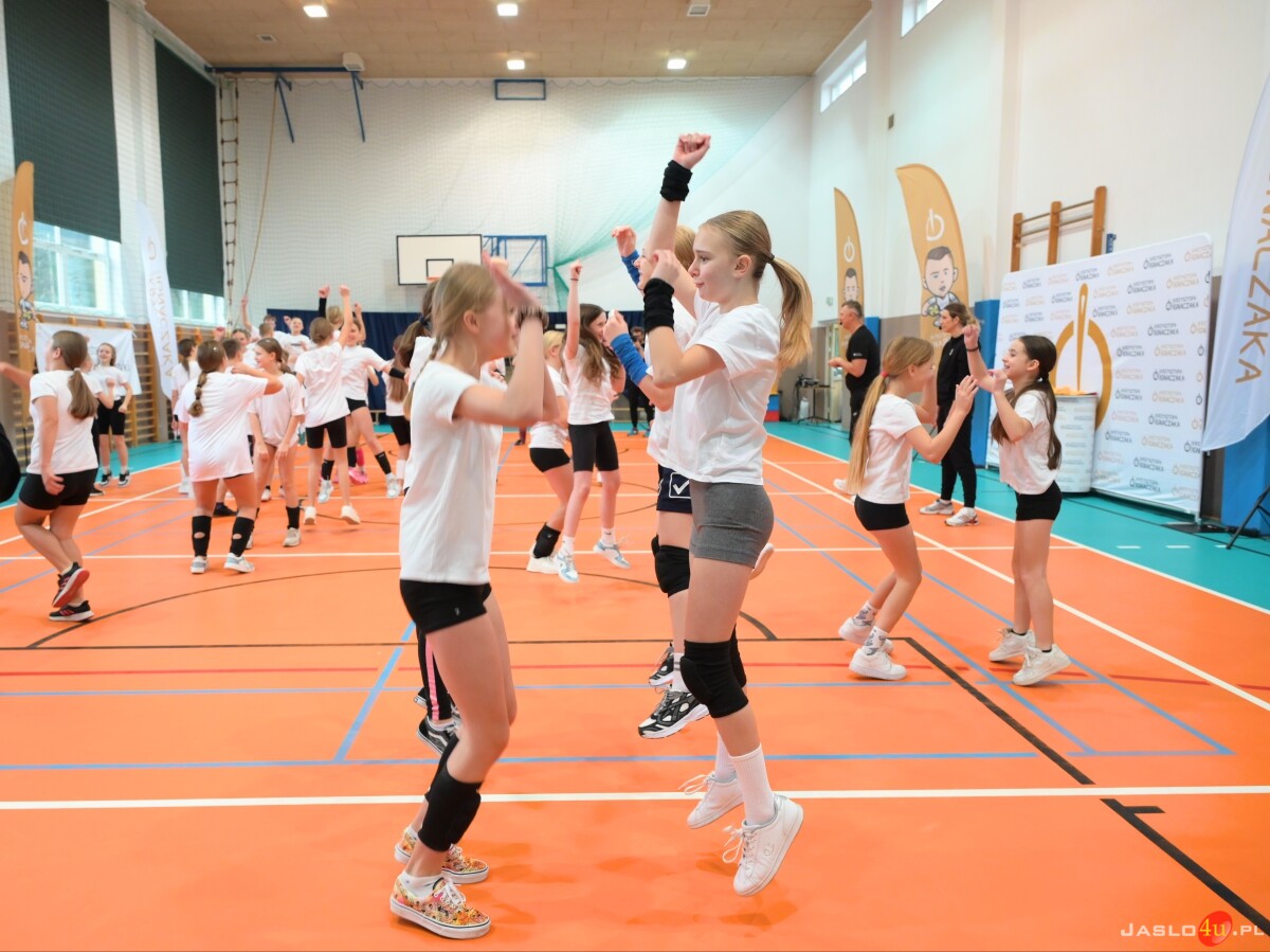 Trening siatkarski z Krzysztofem Ignaczakiem i Mileną Sadurek