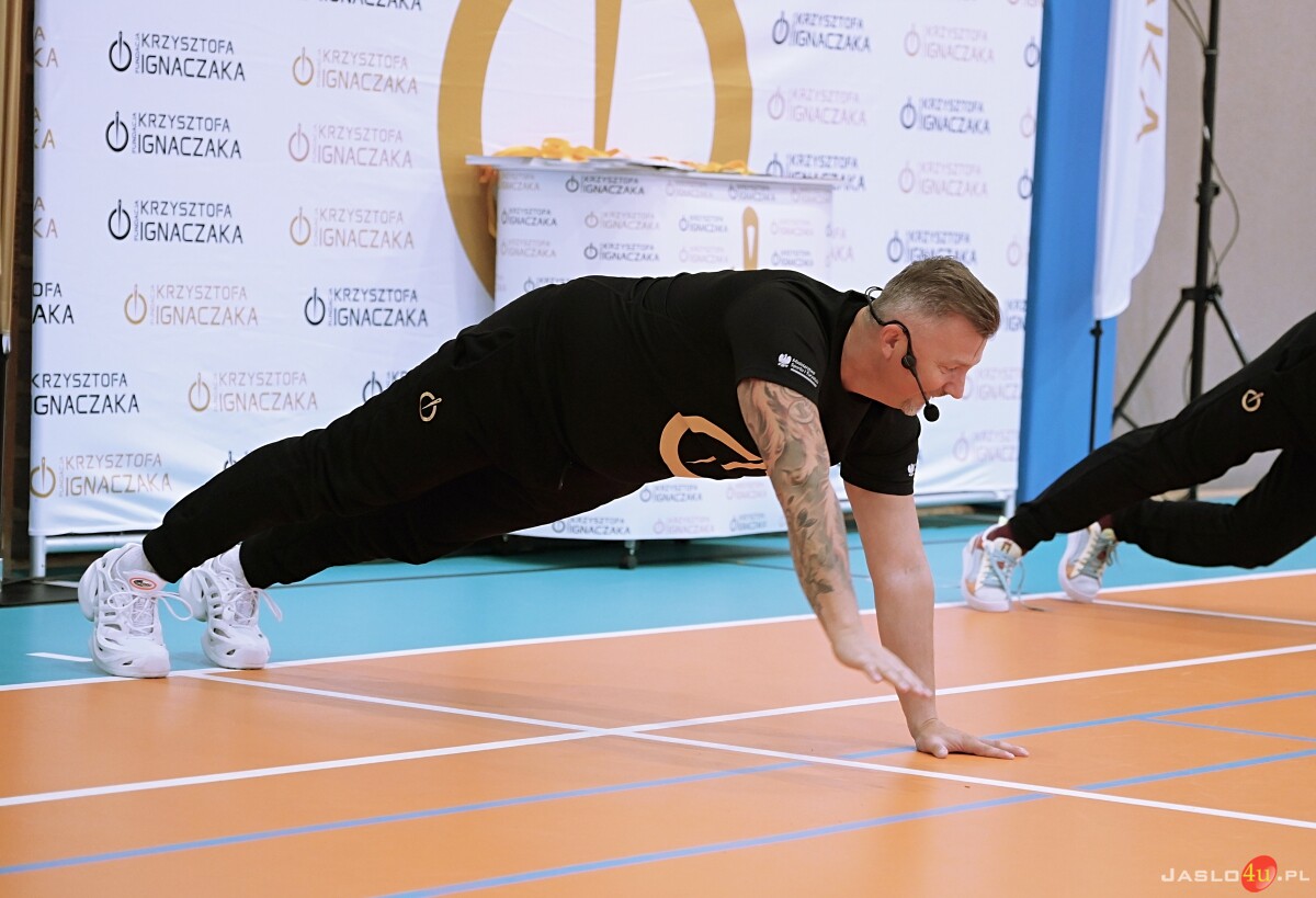 Trening siatkarski z Krzysztofem Ignaczakiem i Mileną Sadurek