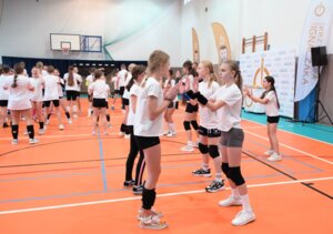 Trening siatkarski z Krzysztofem Ignaczakiem i Mileną Sadurek