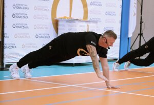 Trening siatkarski z Krzysztofem Ignaczakiem i Mileną Sadurek