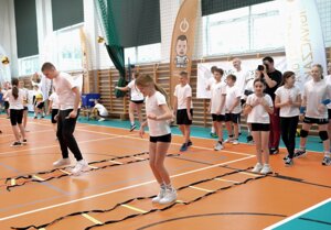 Trening siatkarski z Krzysztofem Ignaczakiem i Mileną Sadurek