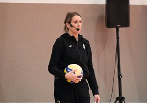 Trening siatkarski z Krzysztofem Ignaczakiem i Mileną Sadurek