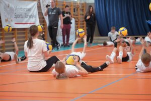 Trening siatkarski z Krzysztofem Ignaczakiem i Mileną Sadurek