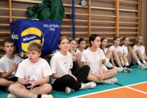 Trening siatkarski z Krzysztofem Ignaczakiem i Mileną Sadurek