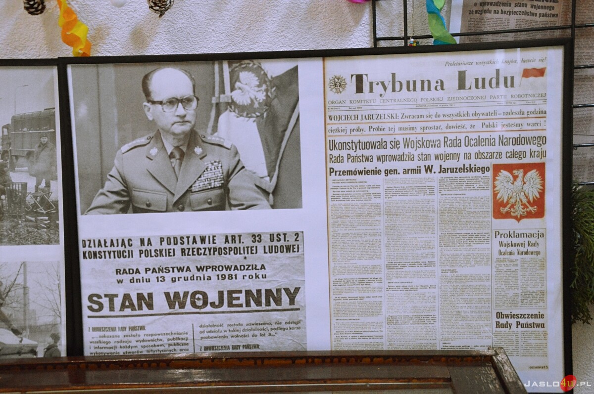 43. rocznica wprowadzenia stanu wojennego. Uroczysta akademia w ZSB w Jaśle