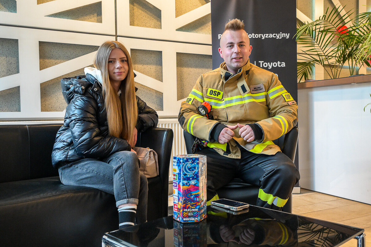 Finał Wielkiej Orkiestry Świątecznej Pomocy 2025 w Jaśle - kwesta
