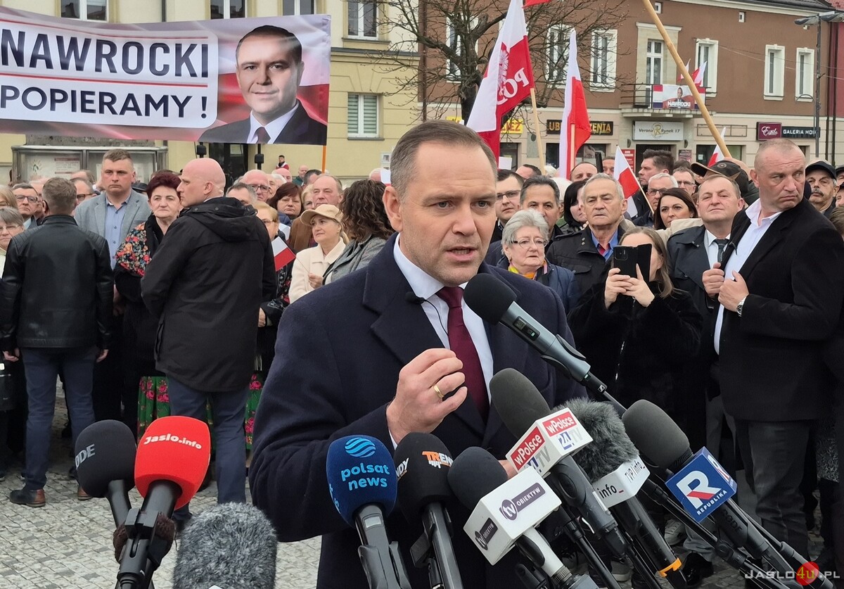 Karol Nawrocki w Jaśle część 1