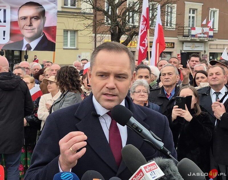 Karol Nawrocki w Jaśle część 1