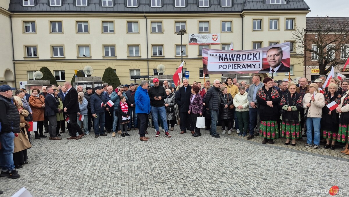 Karol Nawrocki w Jaśle część 1