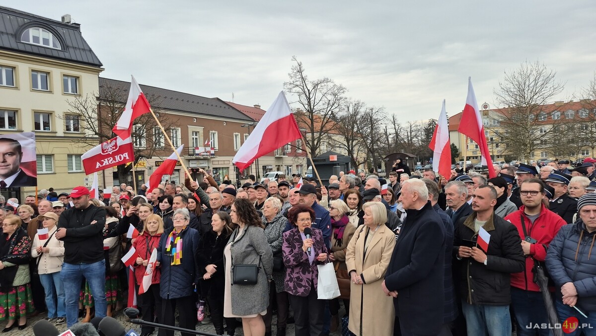 Karol Nawrocki w Jaśle część 1