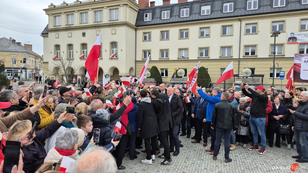 Karol Nawrocki w Jaśle część 1