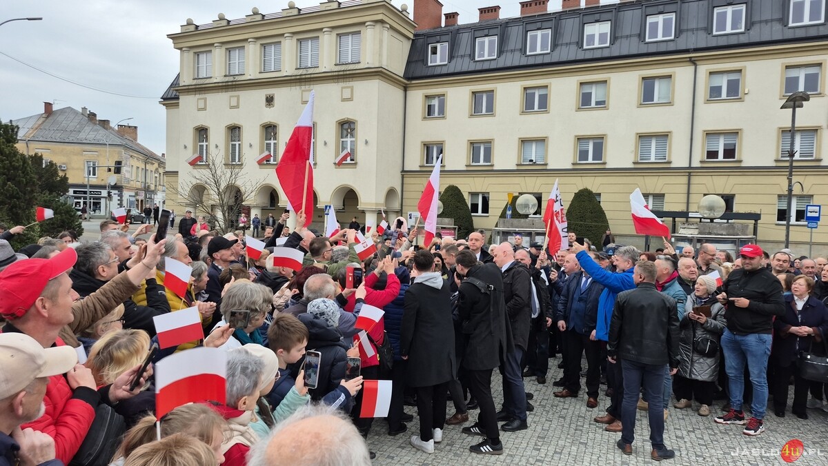 Karol Nawrocki w Jaśle część 1