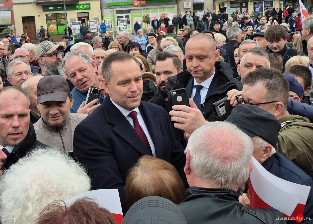Karol Nawrocki w Jaśle część 1