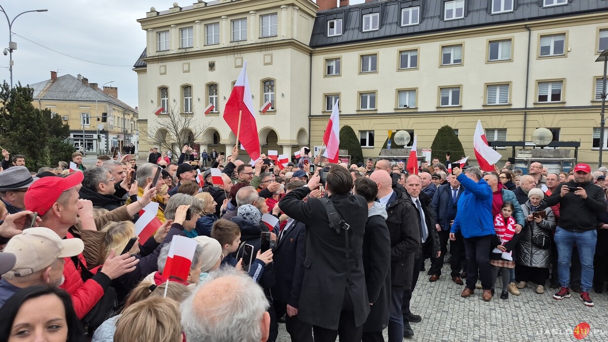 Karol Nawrocki w Jaśle część 1