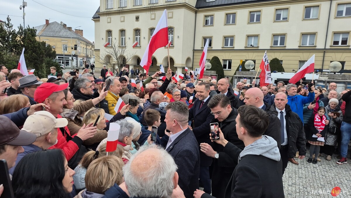 Karol Nawrocki w Jaśle część 1
