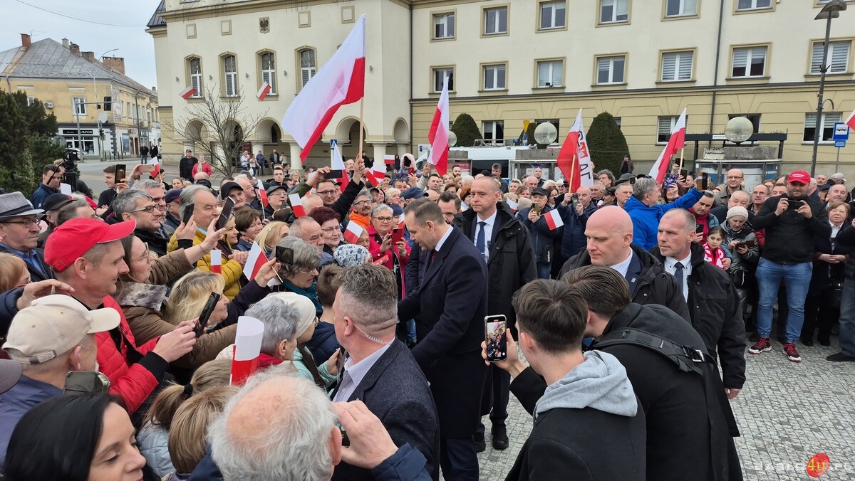 Karol Nawrocki w Jaśle część 1