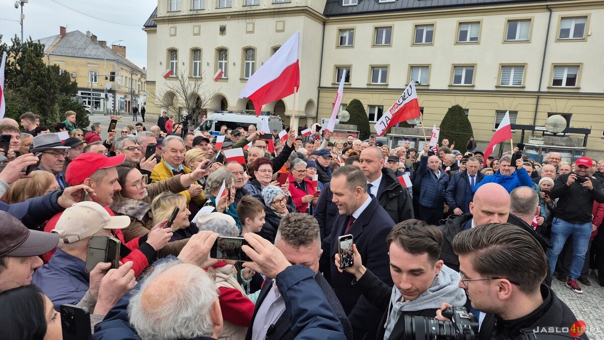 Karol Nawrocki w Jaśle część 1