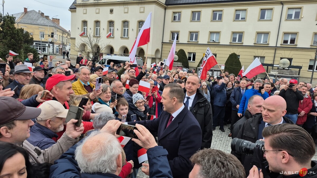 Karol Nawrocki w Jaśle część 1