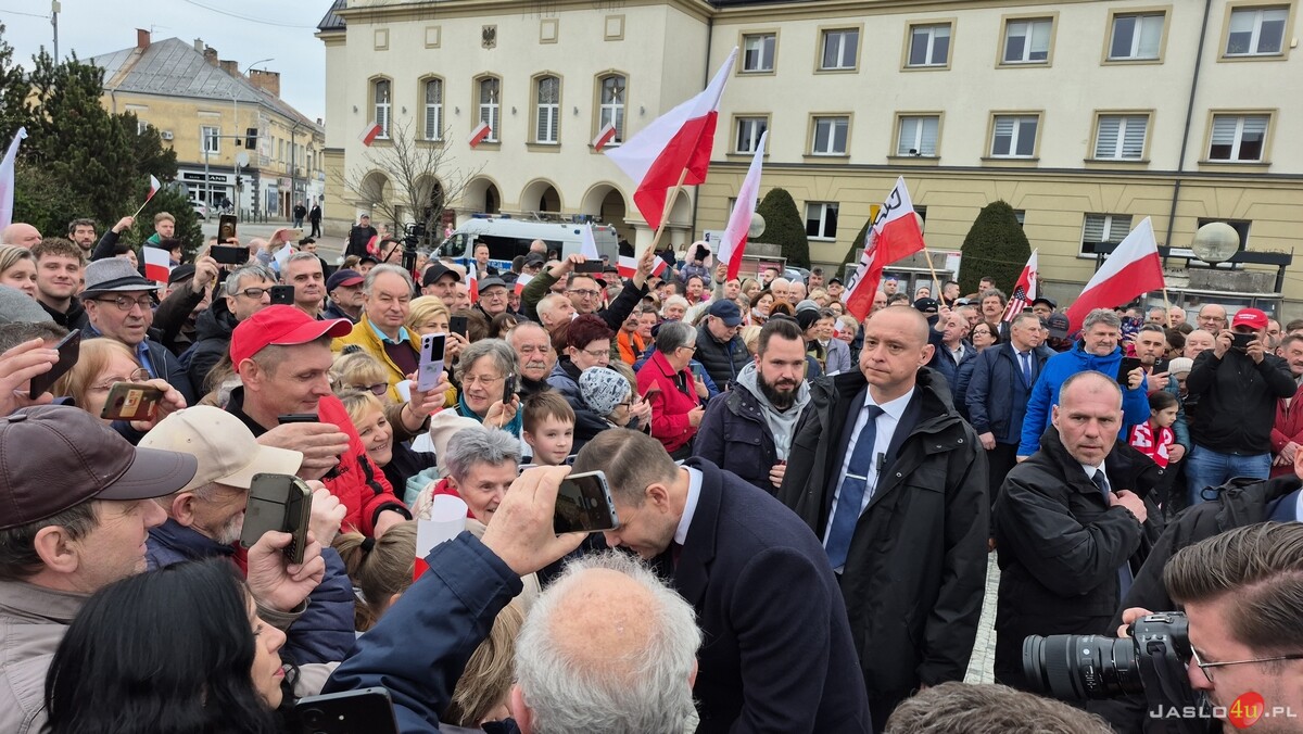 Karol Nawrocki w Jaśle część 1