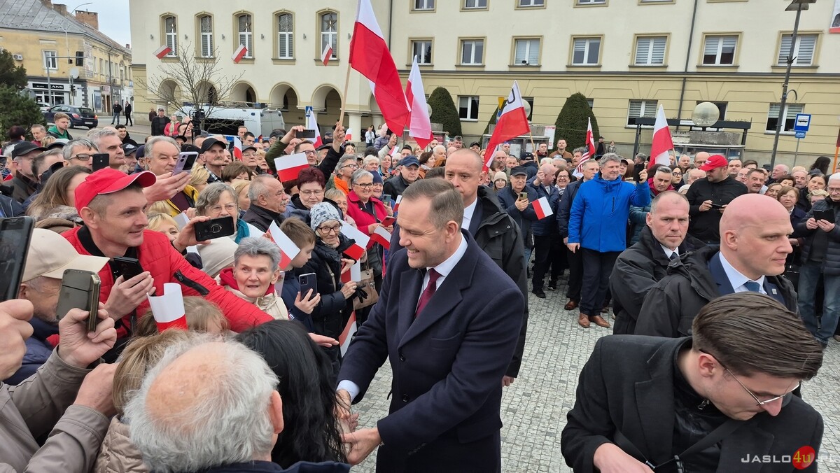 Karol Nawrocki w Jaśle część 1