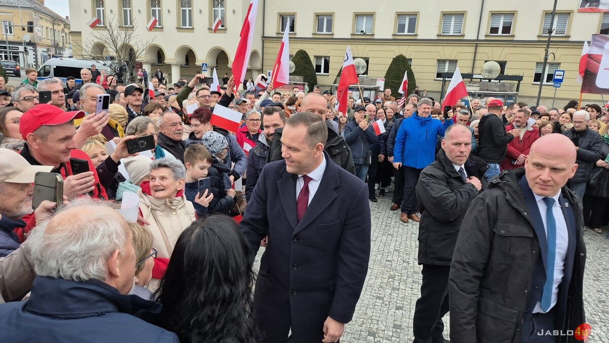 Karol Nawrocki w Jaśle część 1