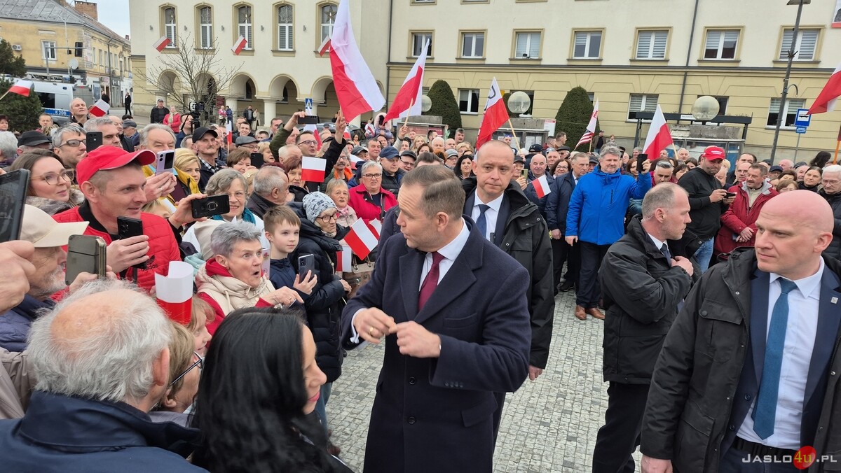 Karol Nawrocki w Jaśle część 1