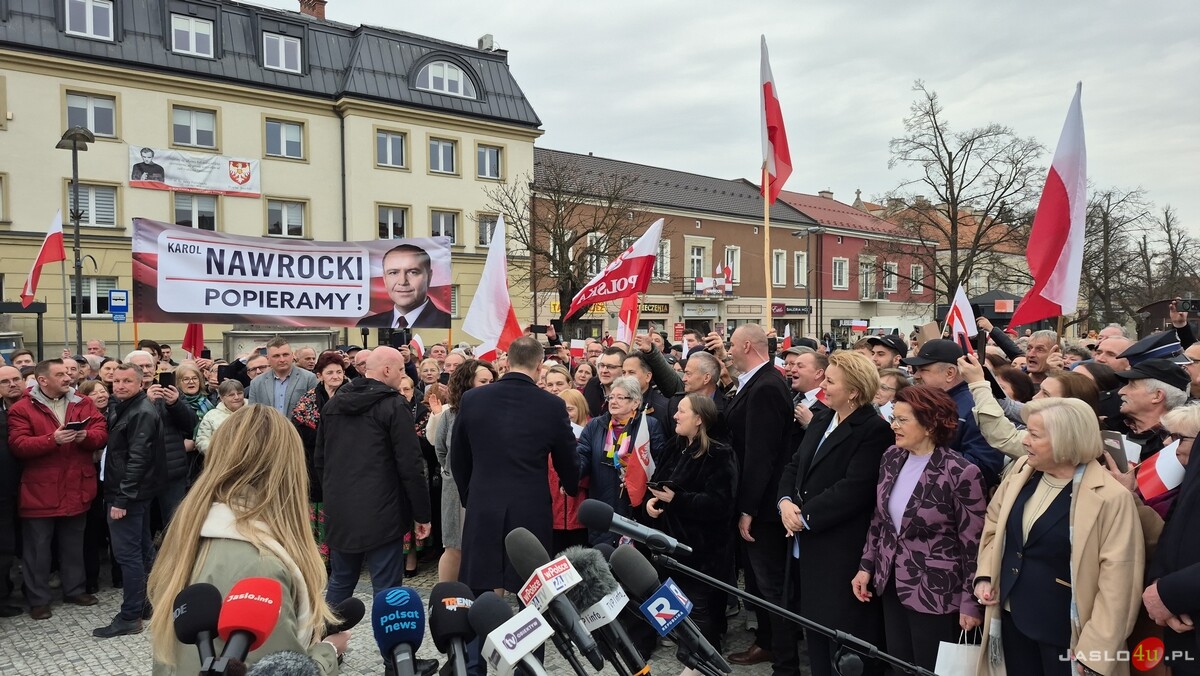 Karol Nawrocki w Jaśle część 1