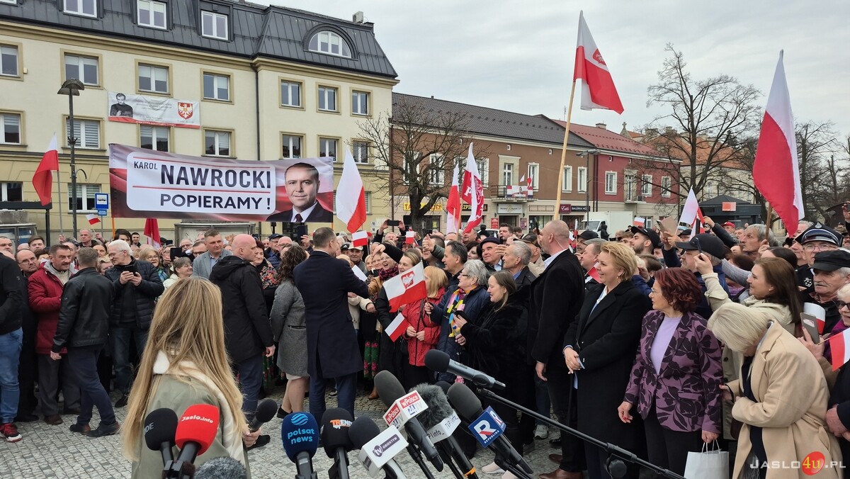 Karol Nawrocki w Jaśle część 1
