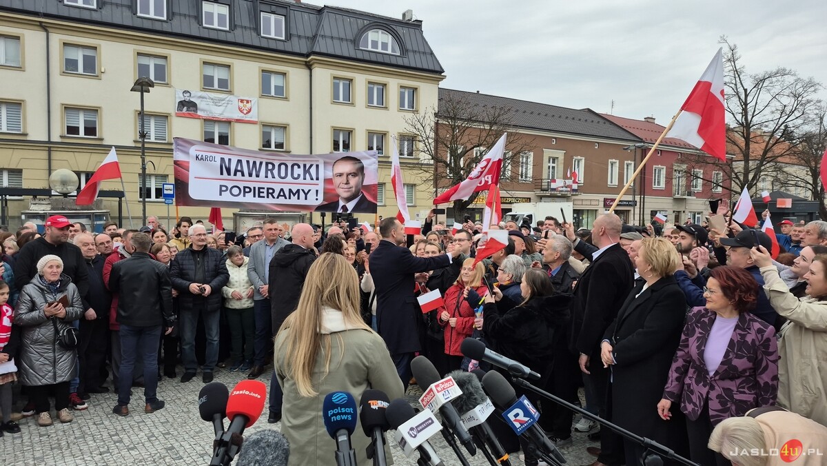 Karol Nawrocki w Jaśle część 1