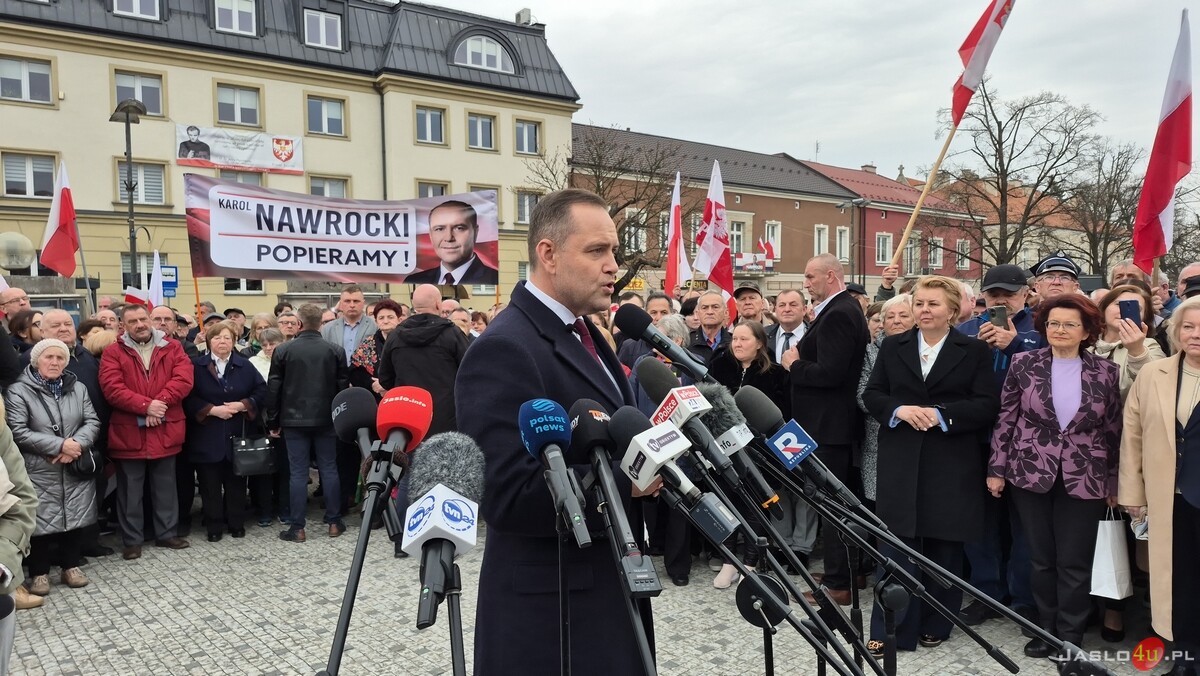 Karol Nawrocki w Jaśle część 1