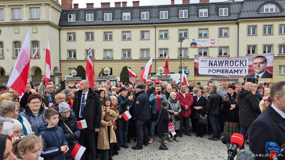 Karol Nawrocki w Jaśle część 1
