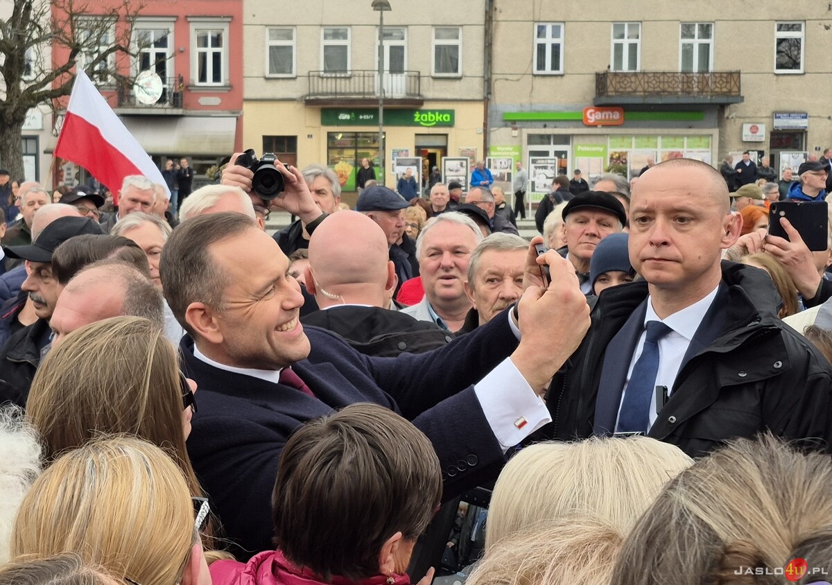 Karol Nawrocki w Jaśle część 1