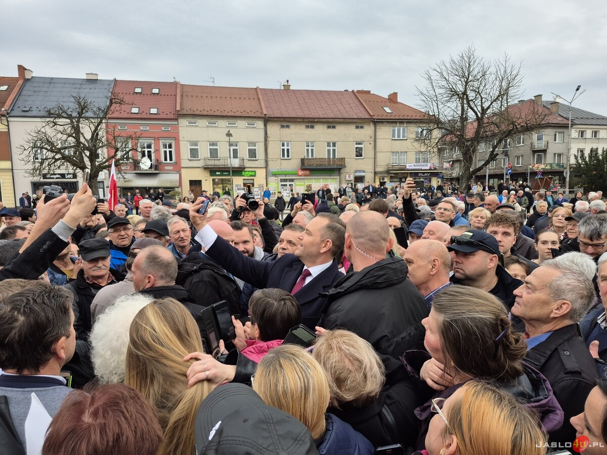 Karol Nawrocki w Jaśle część 1