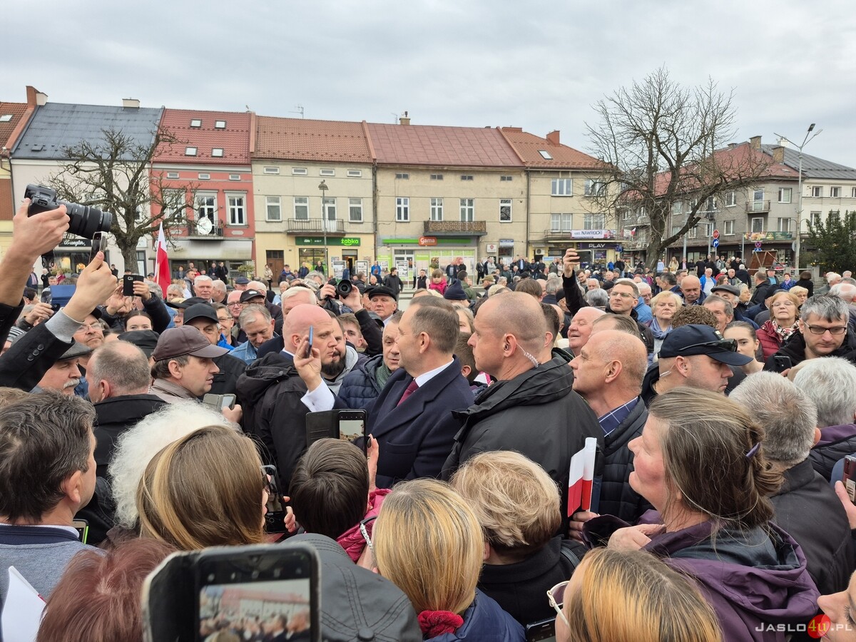 Karol Nawrocki w Jaśle część 1