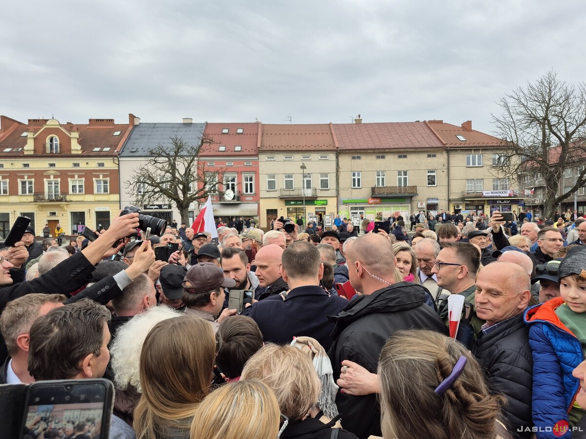 Karol Nawrocki w Jaśle część 1
