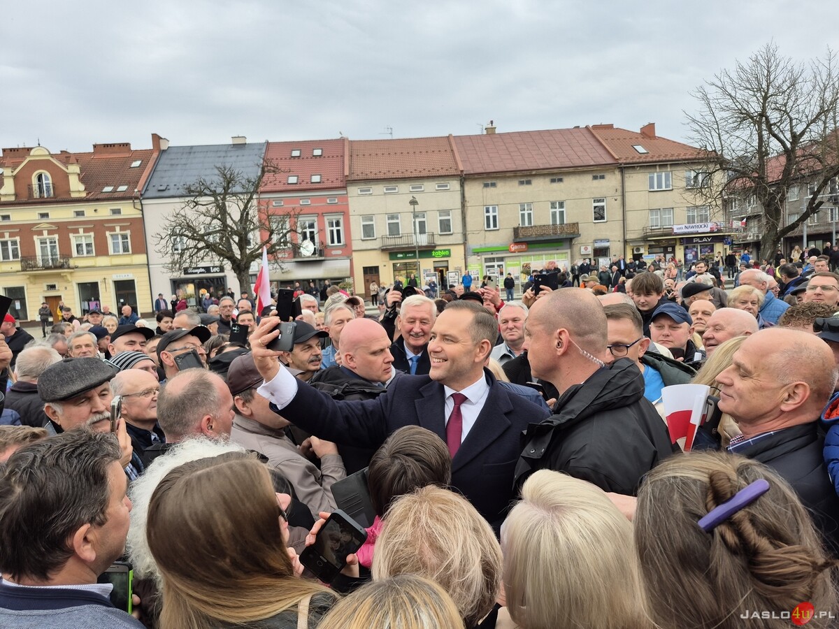 Karol Nawrocki w Jaśle część 1