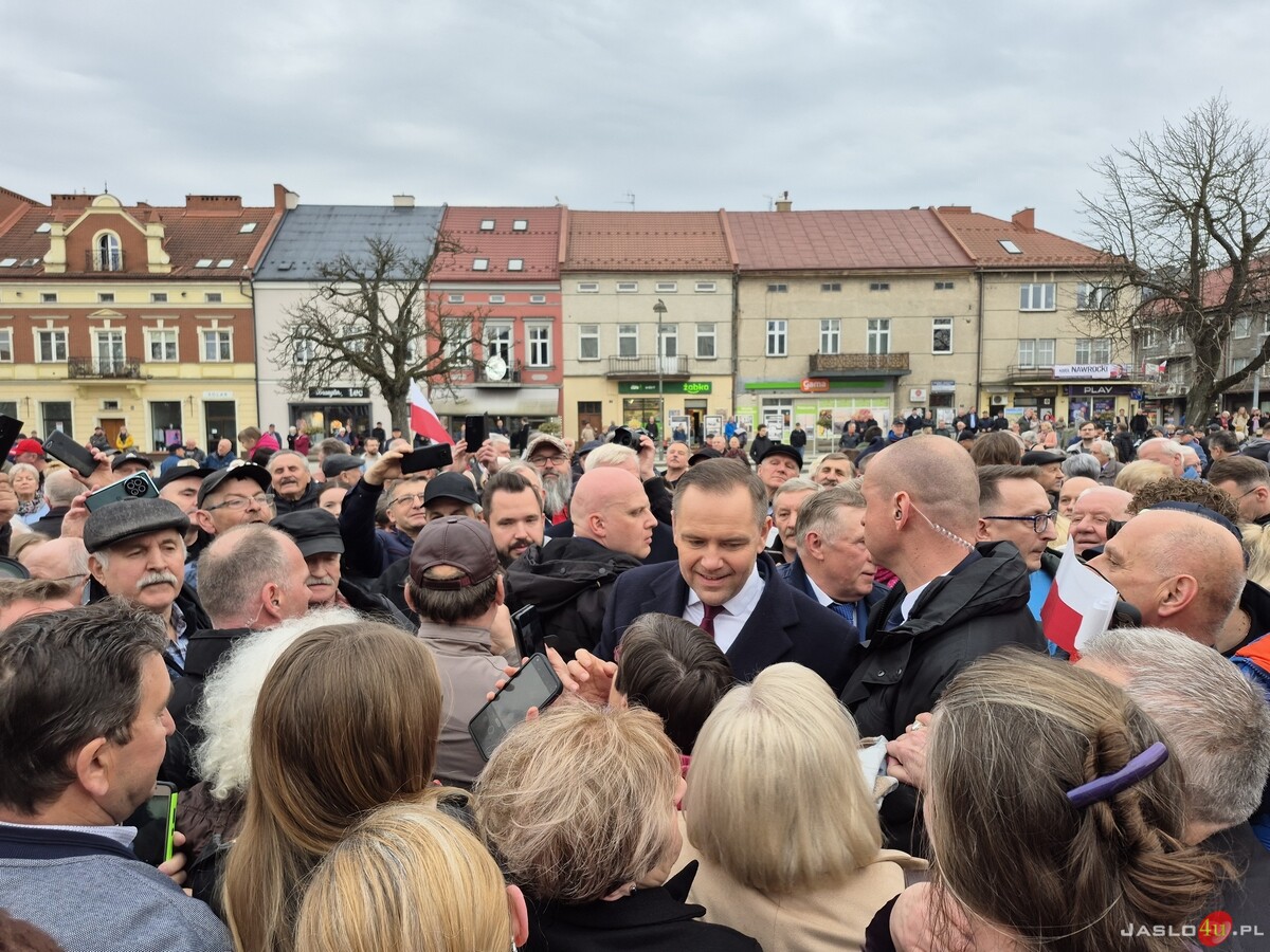 Karol Nawrocki w Jaśle część 1
