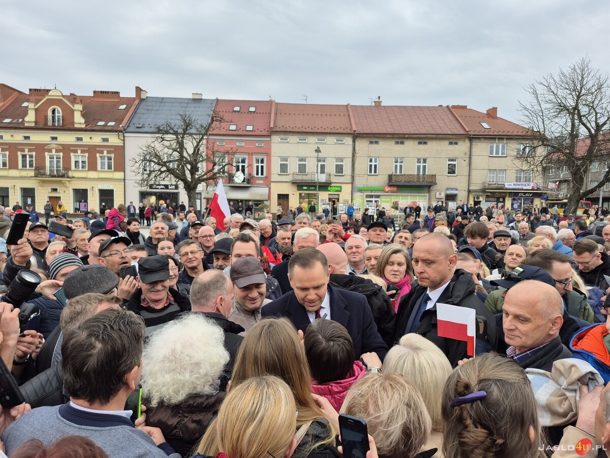Karol Nawrocki w Jaśle część 1