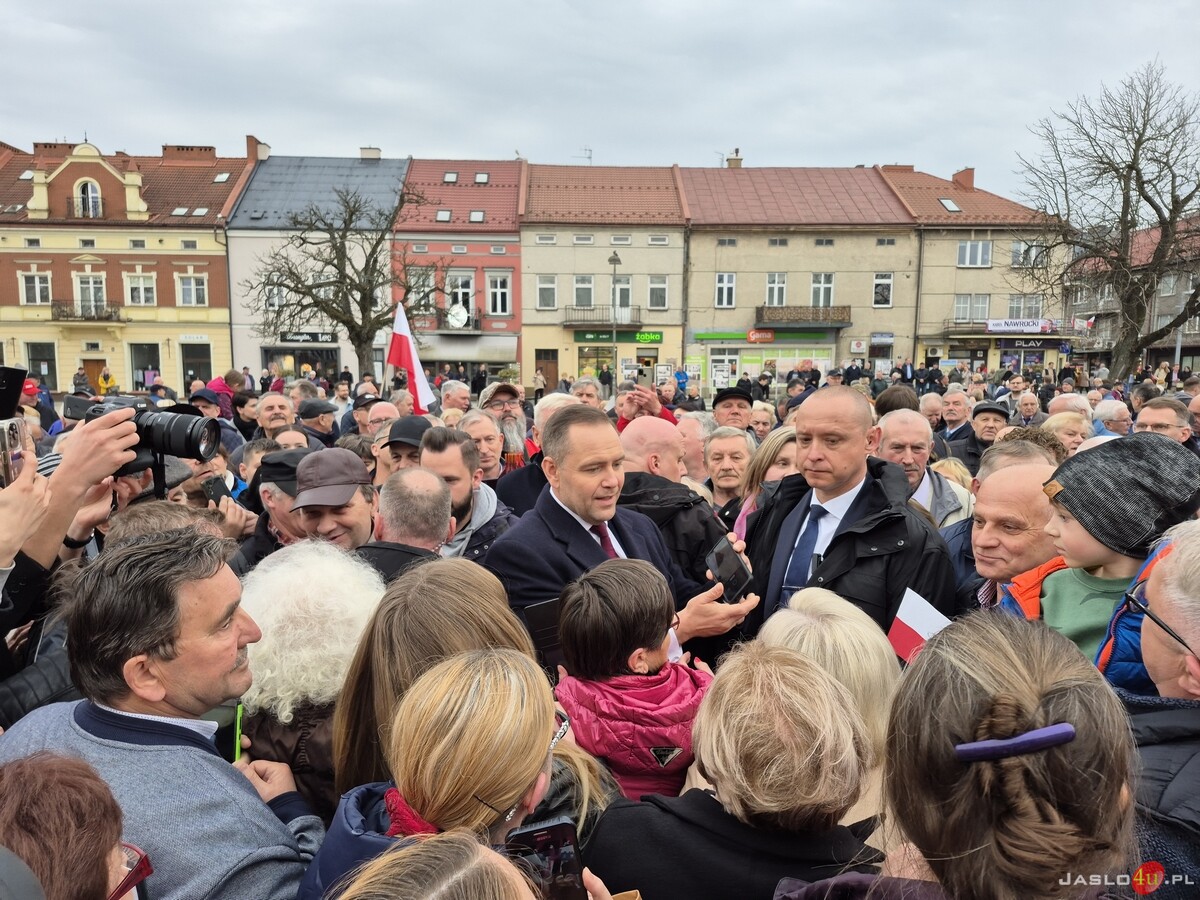 Karol Nawrocki w Jaśle część 1