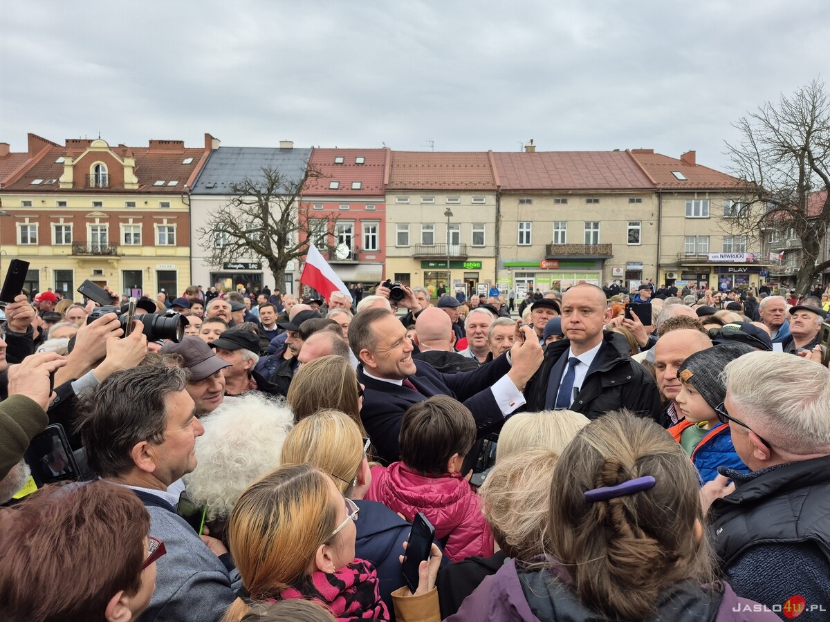 Karol Nawrocki w Jaśle część 1