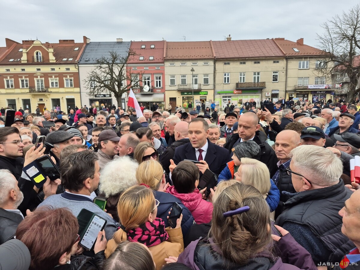 Karol Nawrocki w Jaśle część 1