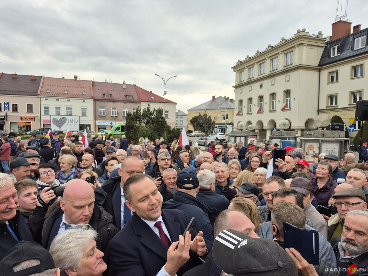 Karol Nawrocki w Jaśle część 1
