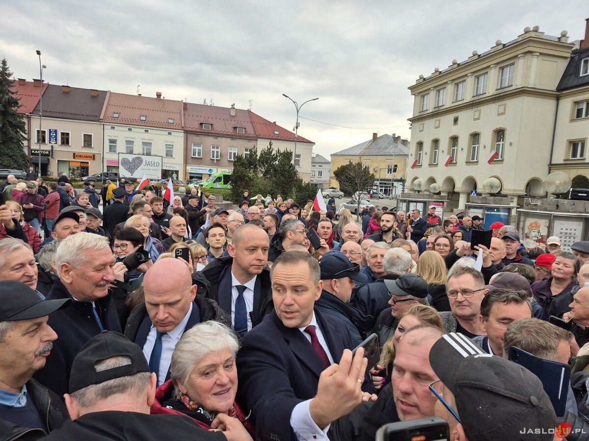 Karol Nawrocki w Jaśle część 1