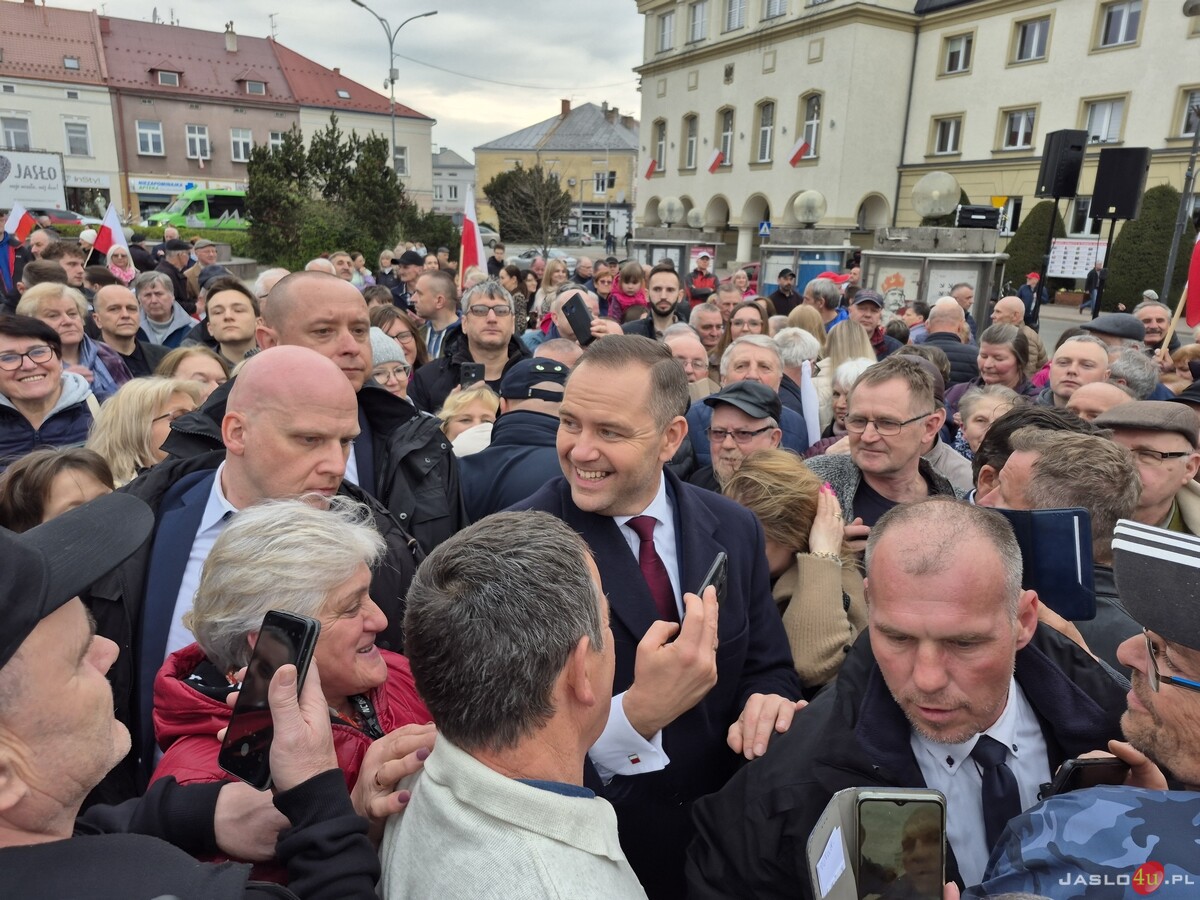 Karol Nawrocki w Jaśle część 1