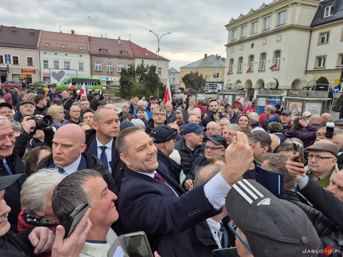 Karol Nawrocki w Jaśle część 1