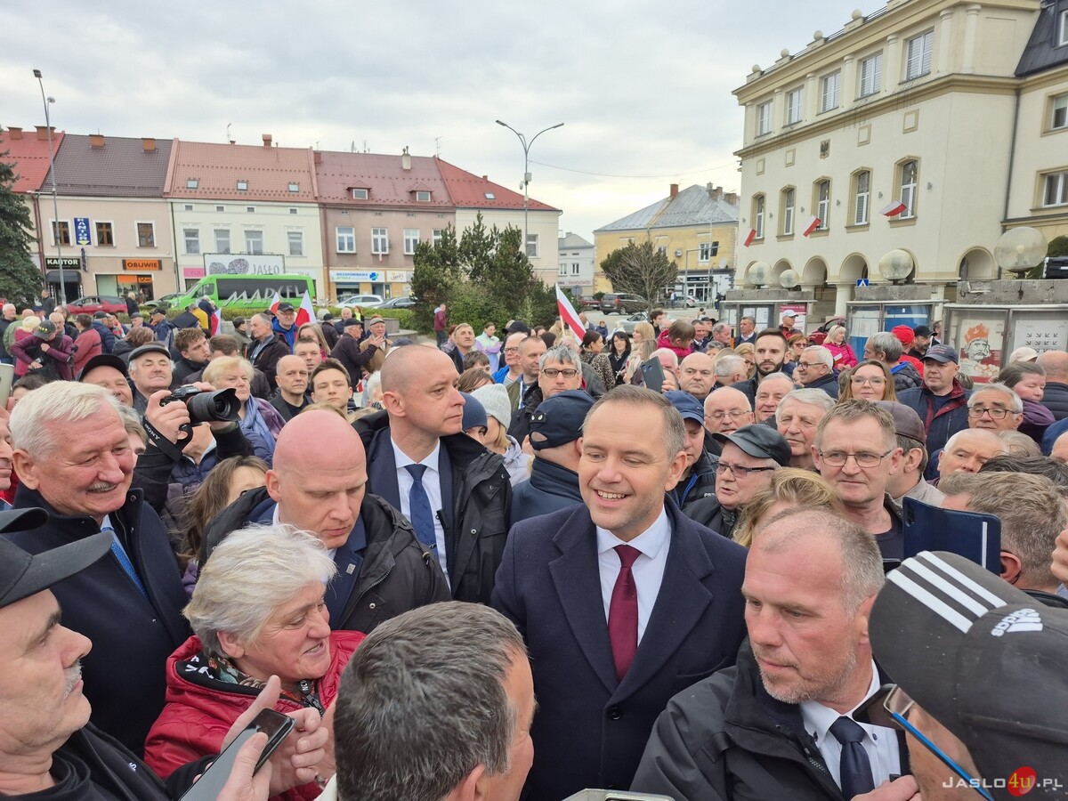 Karol Nawrocki w Jaśle część 1